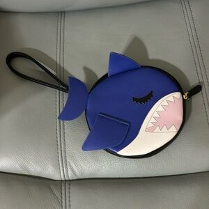 Betsey Johnson Shark Wristlet